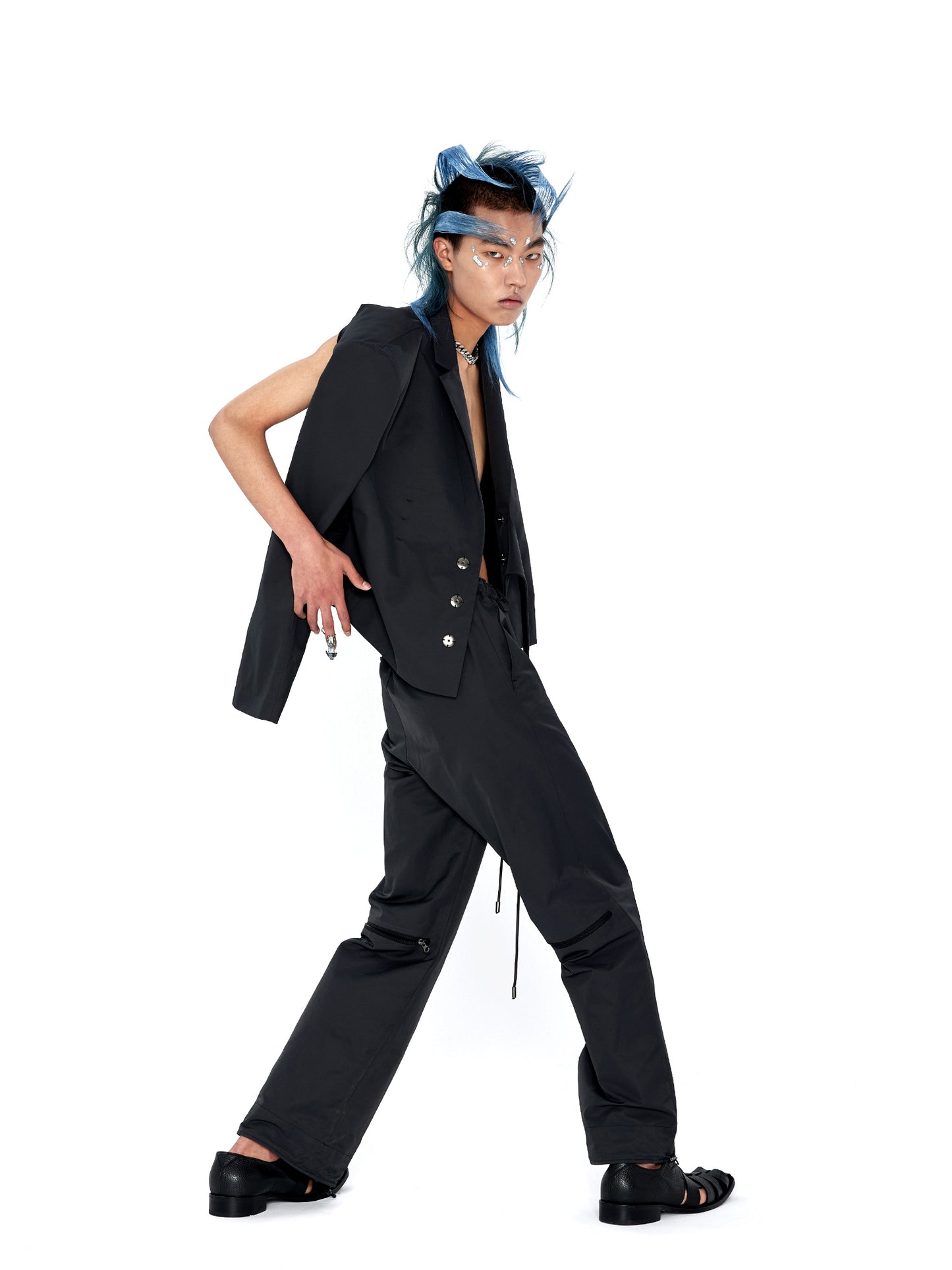 Zip Detail Pants
