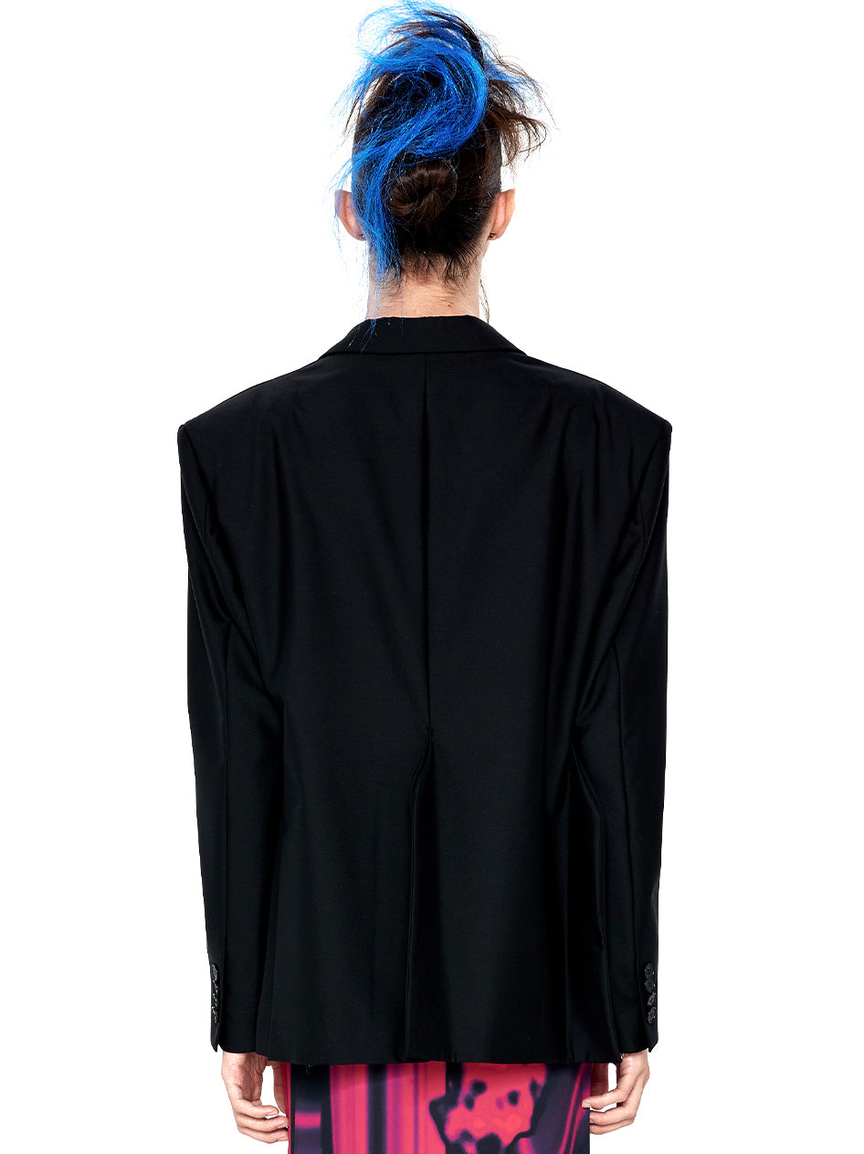 Single-breasted cut-out Blazer
