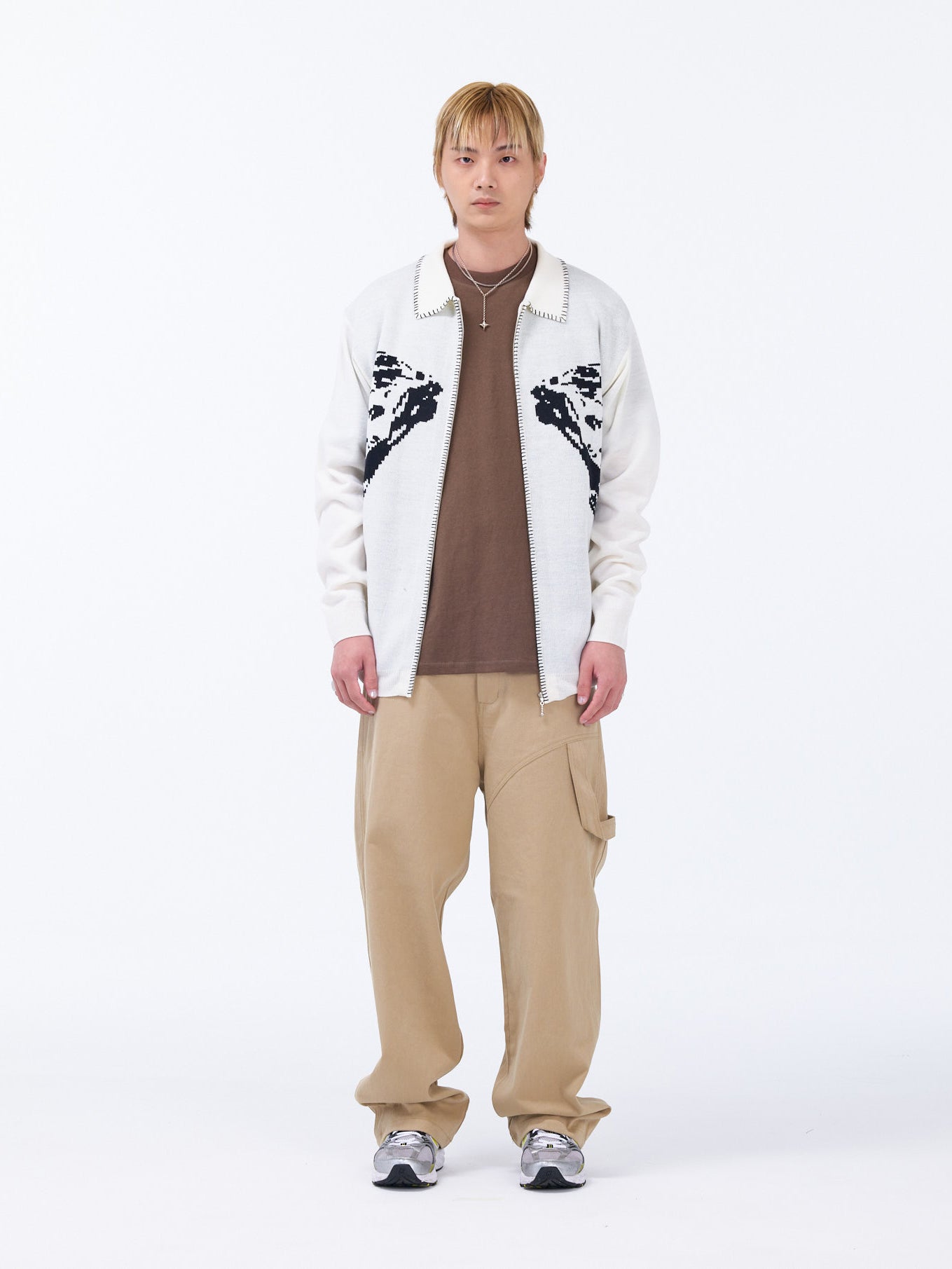 Saggy Baggy Twill Trousers