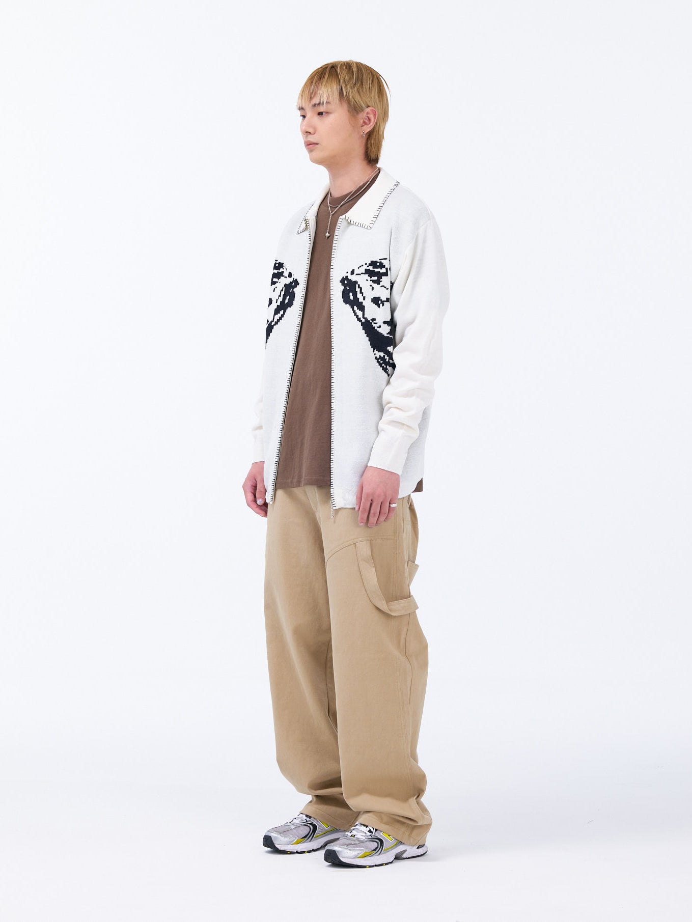 Saggy Baggy Twill Trousers