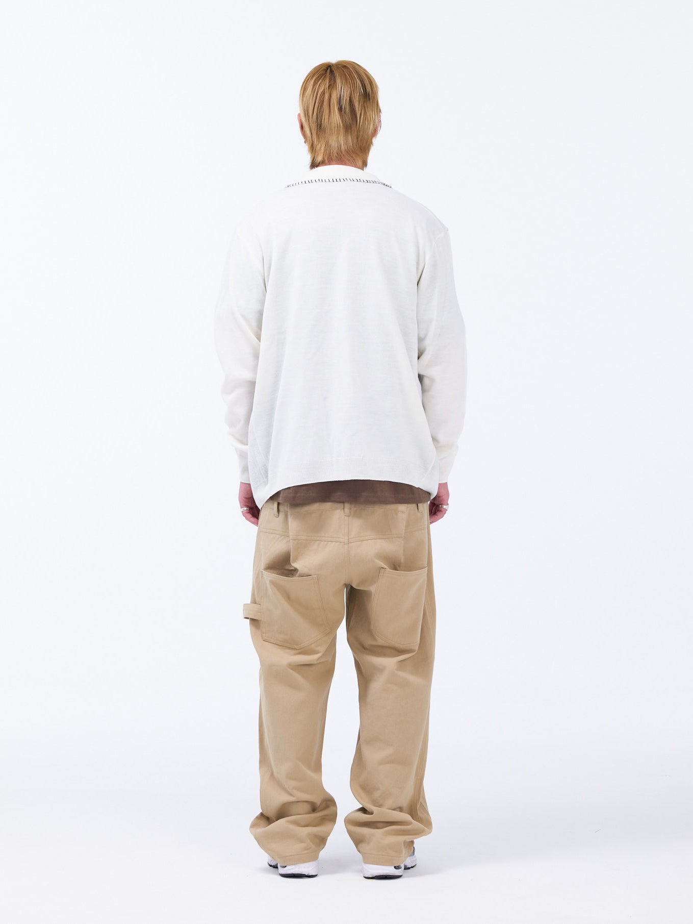 Vailed Woman Polo Knit