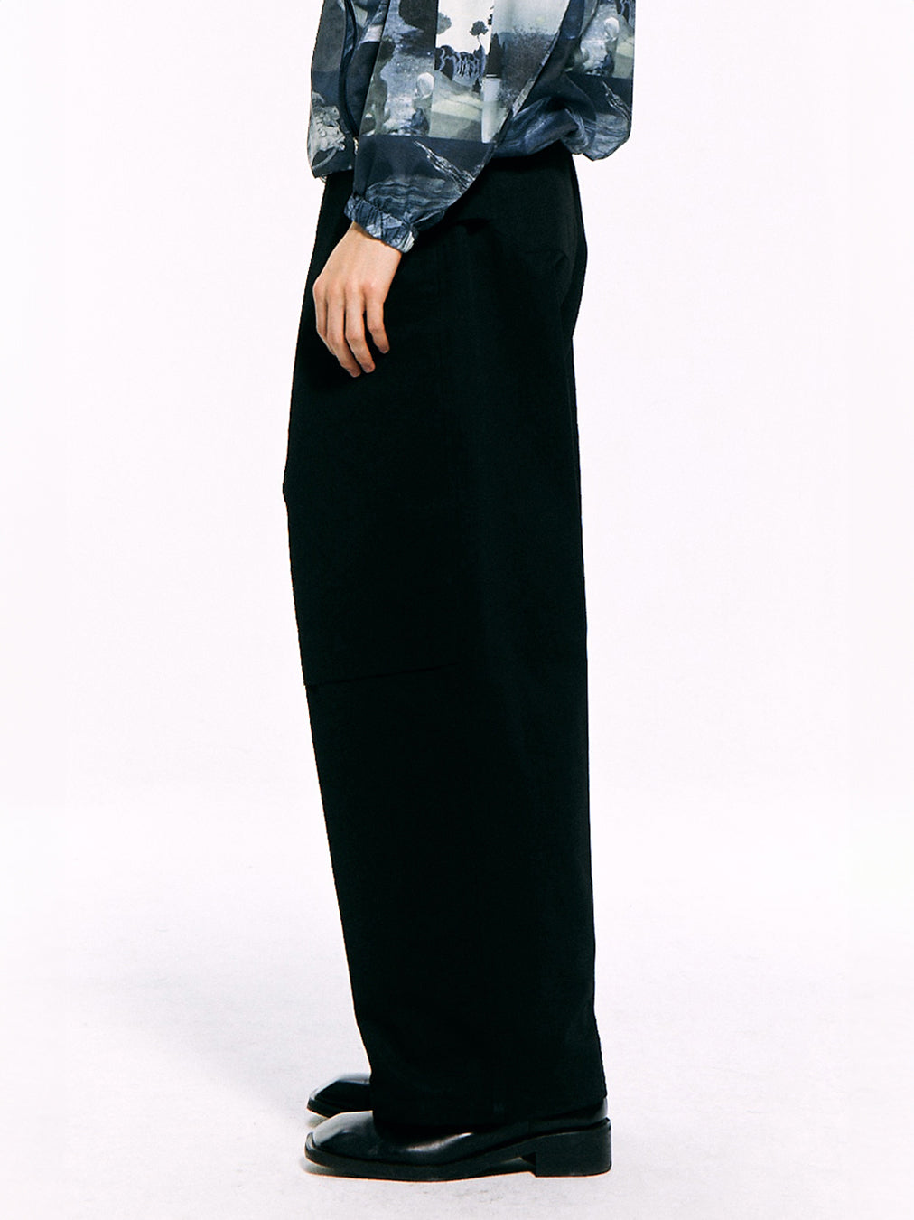 Black Wide Pants