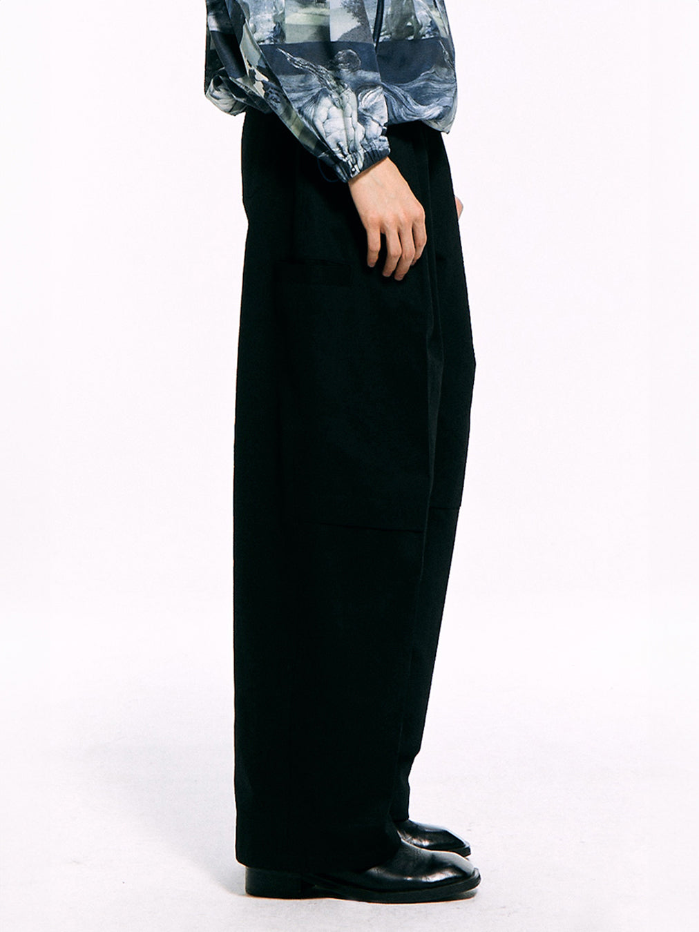 Black Wide Pants