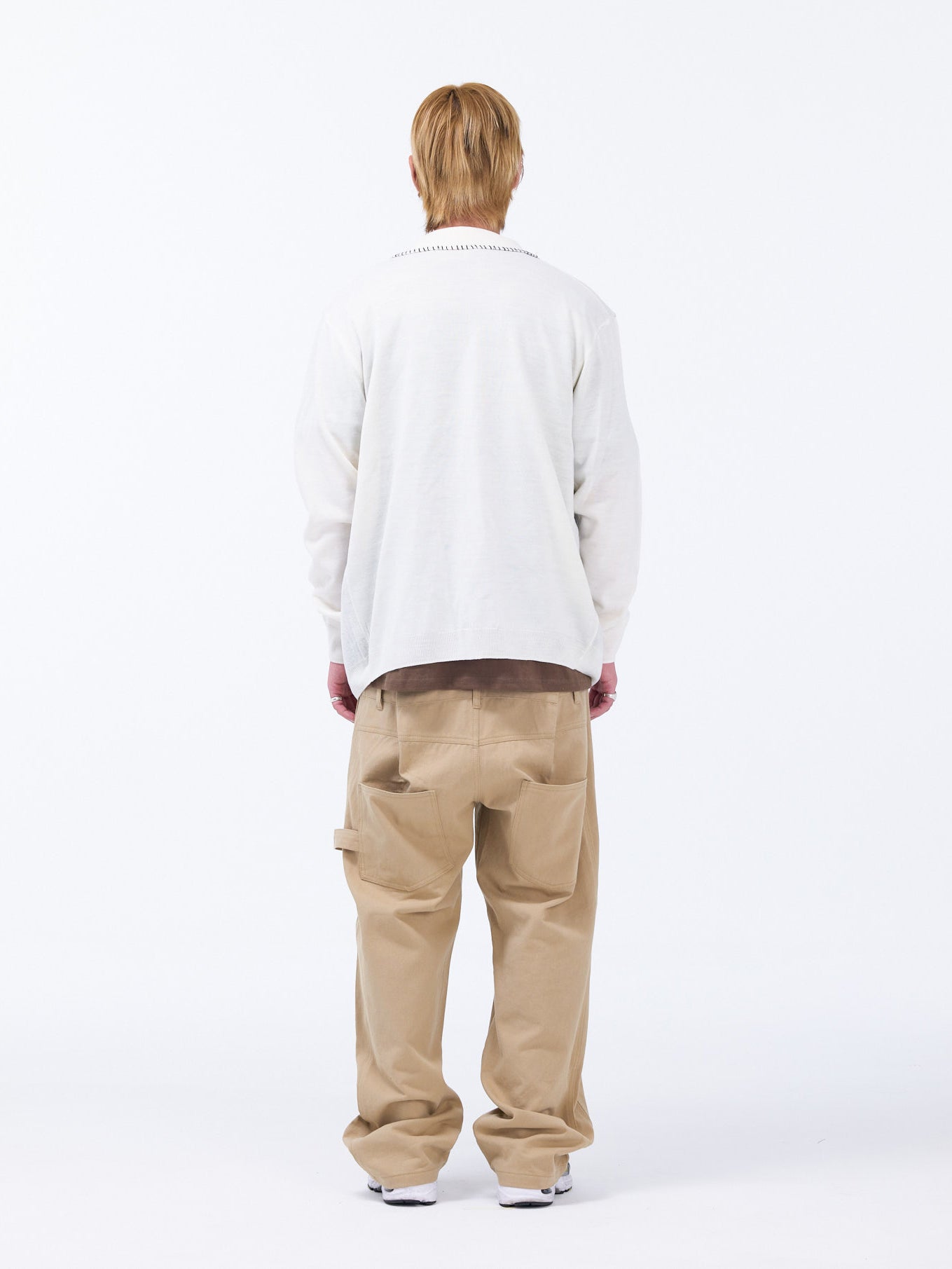 Saggy Baggy Twill Trousers